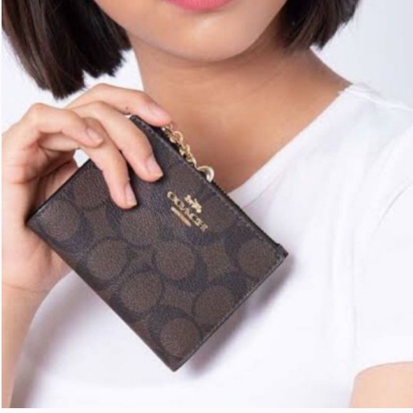 Coach Snap Wallet Card Case - Picture 12 of 13